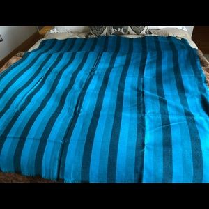 Vintage Designer Liberty of London wool shawl